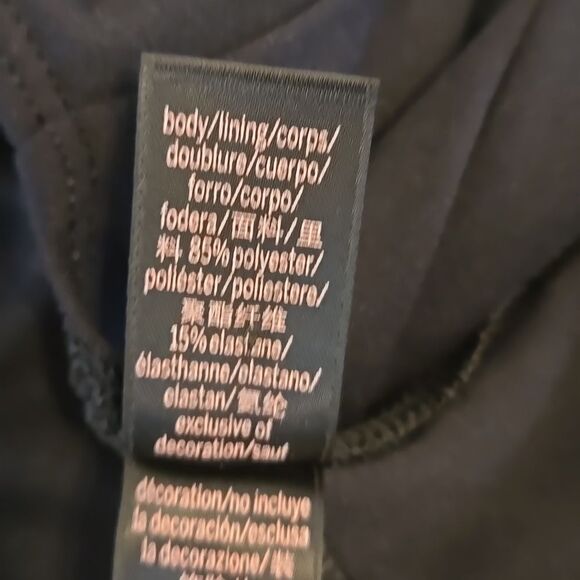 Victoria's Secret Black Stretch Onesie Jumpsuit - Picture 7 of 7